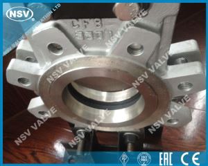 Falf giât cyllell ddwyochrog