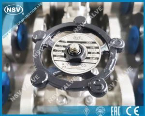 Falf giât ffugio Bonnet Bolted