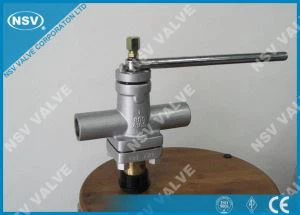 Falf Plug iro wedi'i ffugio