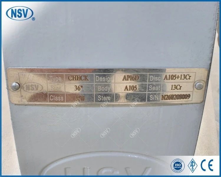 A105 Wafer Single Plate Check Valve factory