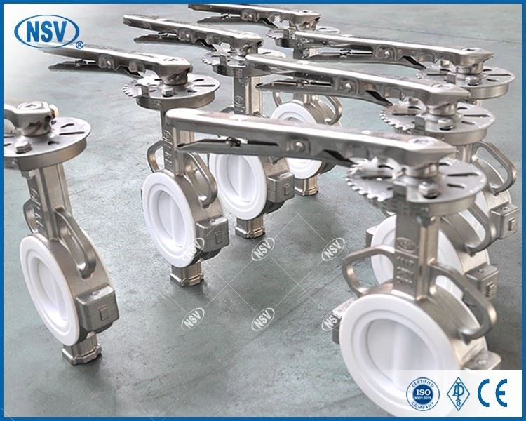 ASTM A351 CF8M (SS316) Full Lined Concentric Butterfly Valve suppliers