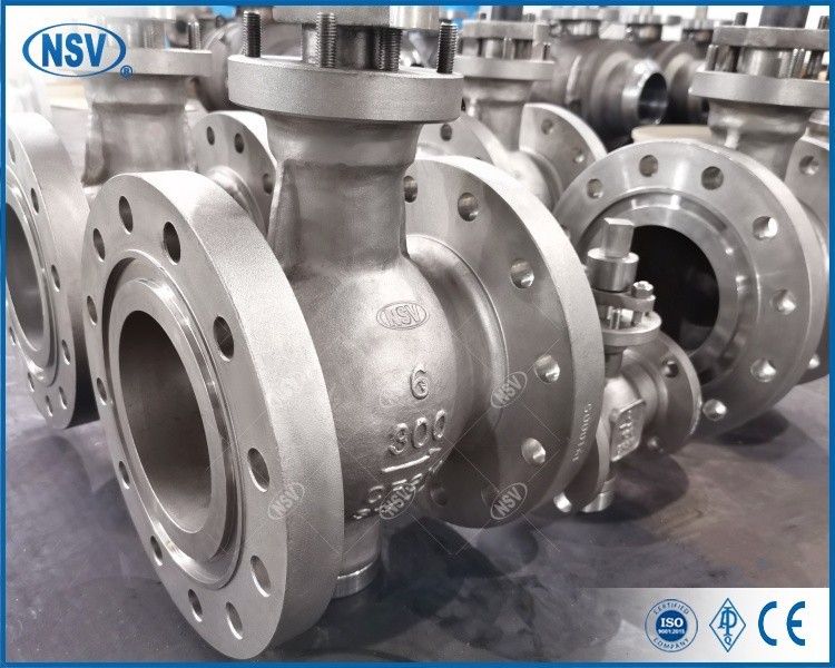 CF8M Eccentric Semi Ball Valve high quality