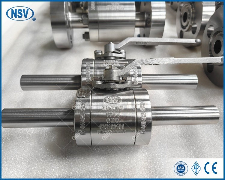 Inconel 625 Ball Valve With 100mm Nipples suppliers