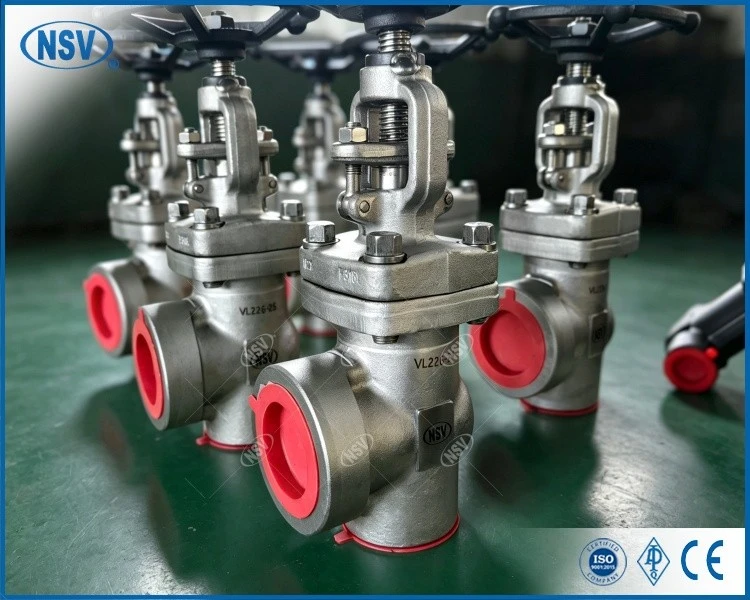F316L Angle Pattern Globe Valve high quality