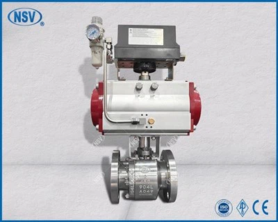 Falf Ball F904L niwmatig